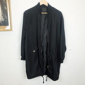 Trench Coat Bomber Jacket Lightweight